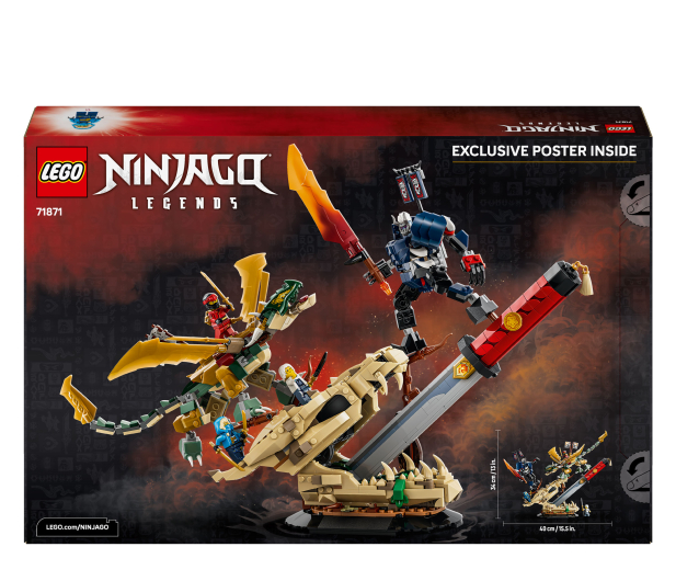 LEGO NINJAGO 71871 Bitwa o omocze ostrze - 1529850 - zdjęcie 9
